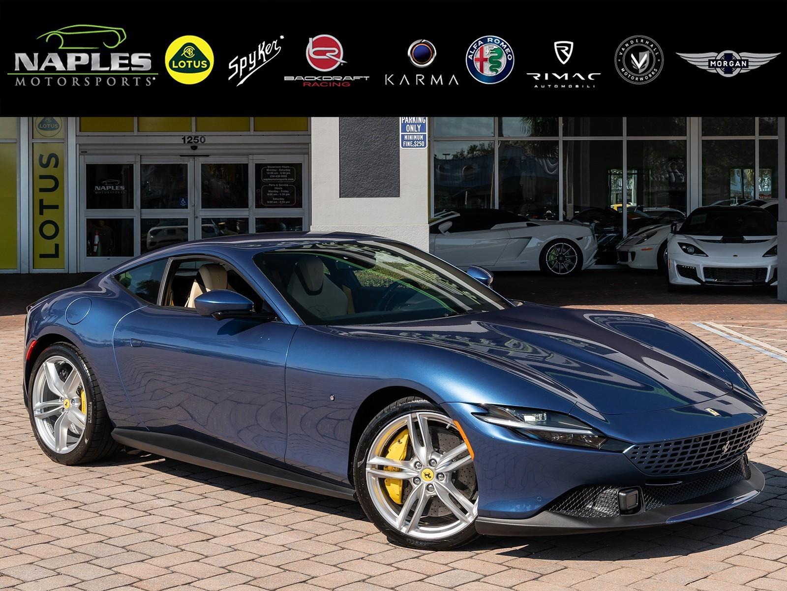 Used 2021 Ferrari Roma for sale Sold at Naples Motorsports Inc - Morgan of Naples in Naples FL 34104 1