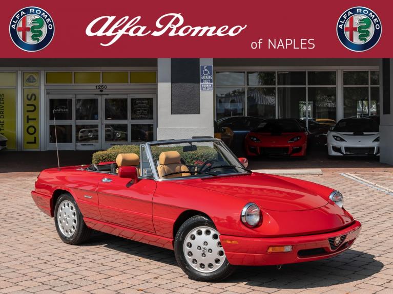 Used 1991 Alfa Romeo Spider Veloce for sale Sold at Naples Motorsports Inc - Morgan of Naples in Naples FL 34104 1