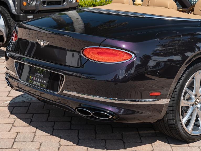 Used 2020 Bentley Continental GT V8 Convertible for sale Sold at Naples Motorsports Inc - Morgan of Naples in Naples FL 34104 4