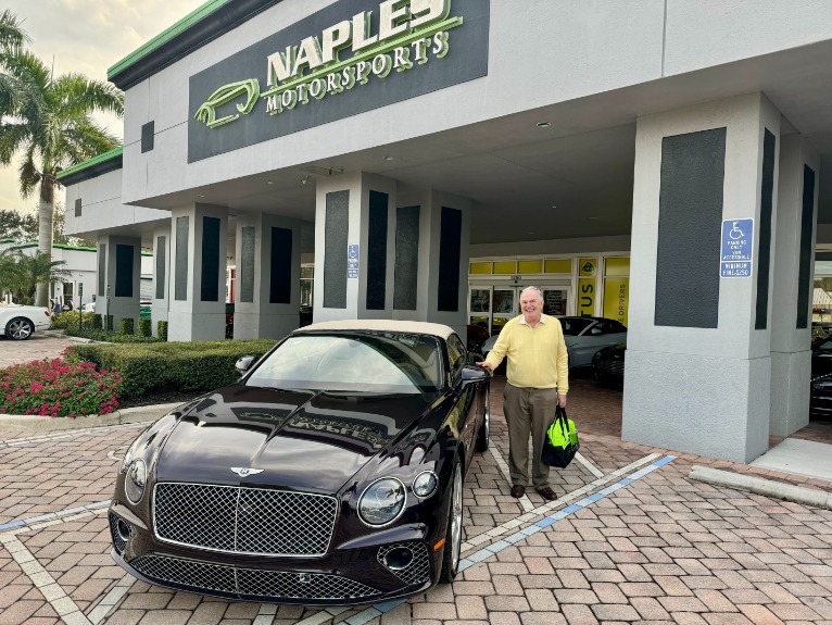 Used 2020 Bentley Continental GT V8 Convertible for sale Sold at Naples Motorsports Inc - Morgan of Naples in Naples FL 34104 1
