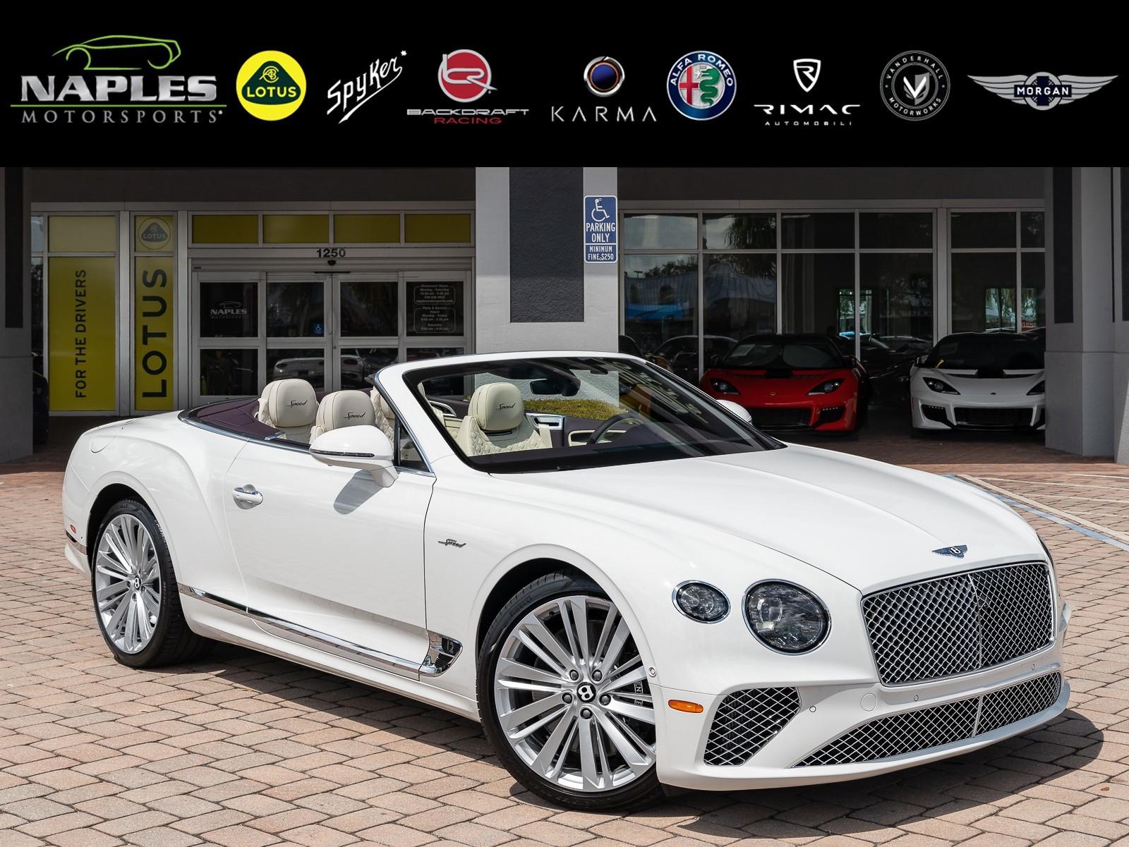 Used 2022 Bentley Continental GT Speed for sale Sold at Naples Motorsports Inc - Morgan of Naples in Naples FL 34104 1