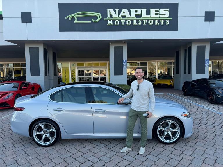 New 2023 Alfa Romeo Giulia Lusso for sale Sold at Naples Motorsports Inc - Morgan of Naples in Naples FL 34104 1