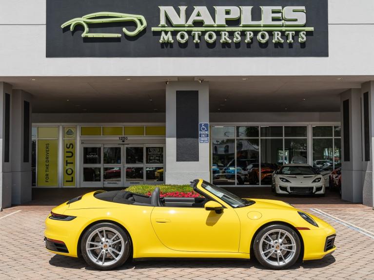 Used 2020 Porsche 911 Carrera Cabriolet Carrera for sale Sold at Naples Motorsports Inc - Morgan of Naples in Naples FL 34104 4