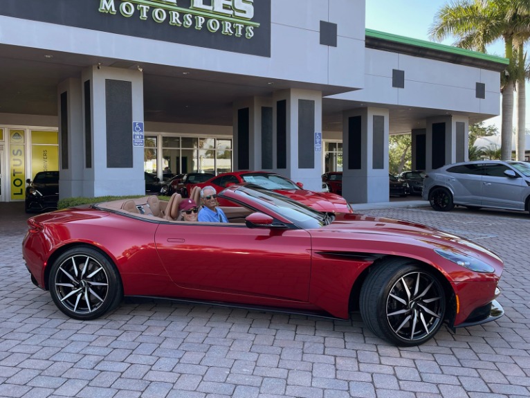 Used 2020 Aston Martin DB11 Volante for sale Sold at Naples Motorsports Inc - Morgan of Naples in Naples FL 34104 1