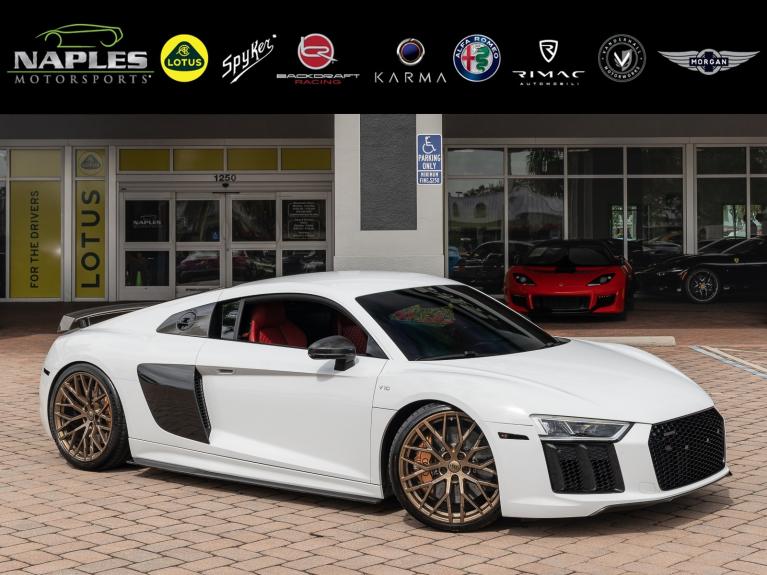 Used 2017 Audi R8 Coupe V10 plus Twin Turbo V10 plus Twin Turbo for sale Sold at Naples Motorsports Inc - Morgan of Naples in Naples FL 34104 2