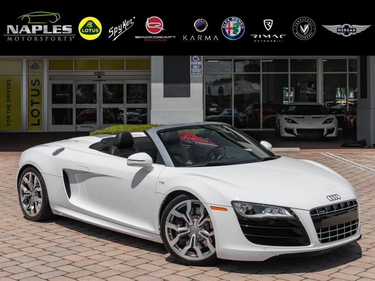 Used 2011 Audi R8 Quattro Spyder 5.2L for sale Sold at Naples Motorsports Inc - Morgan of Naples in Naples FL 34104 2