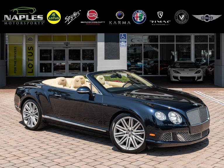 Used 2014 Bentley Continental GT Convertible Speed for sale Sold at Naples Motorsports Inc - Morgan of Naples in Naples FL 34104 2