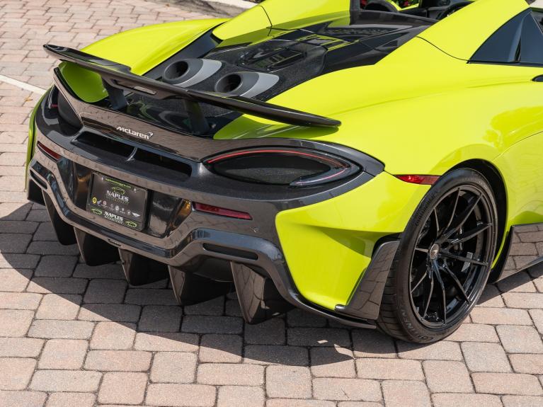 Used 2020 McLaren 600LT Spider for sale Sold at Naples Motorsports Inc - Morgan of Naples in Naples FL 34104 3