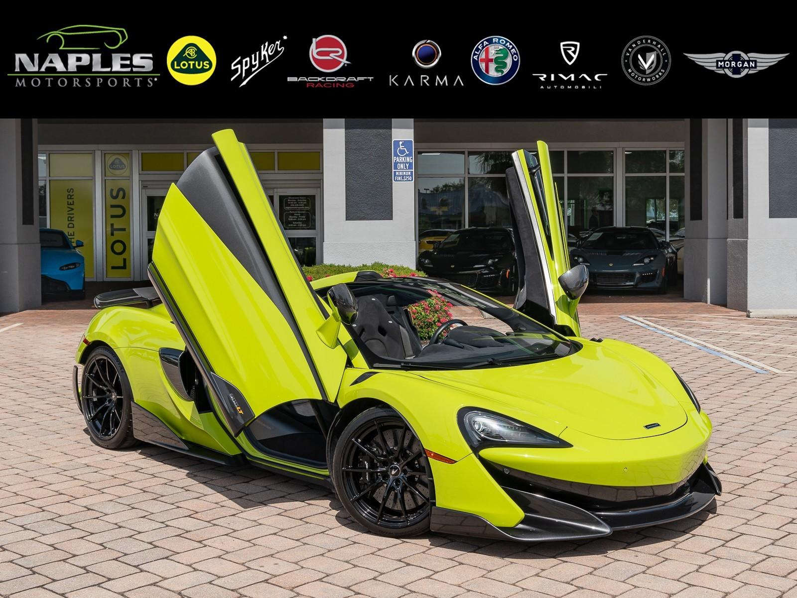 Used 2020 McLaren 600LT Spider for sale Sold at Naples Motorsports Inc - Morgan of Naples in Naples FL 34104 1