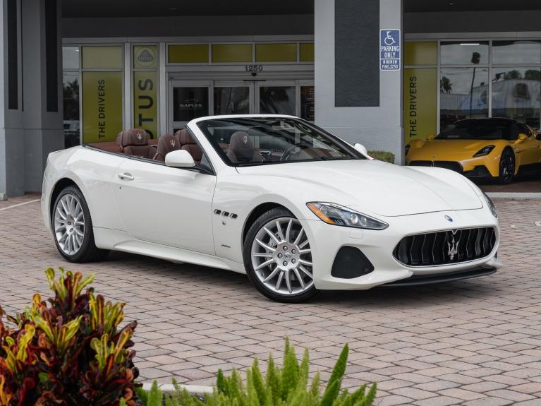 Used 2018 Maserati GranTurismo Convertible Sport for sale Sold at Naples Motorsports Inc - Morgan of Naples in Naples FL 34104 4