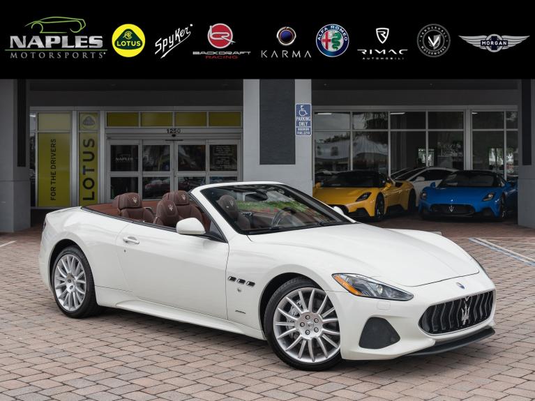 Used 2018 Maserati GranTurismo Convertible Sport for sale Sold at Naples Motorsports Inc - Morgan of Naples in Naples FL 34104 1