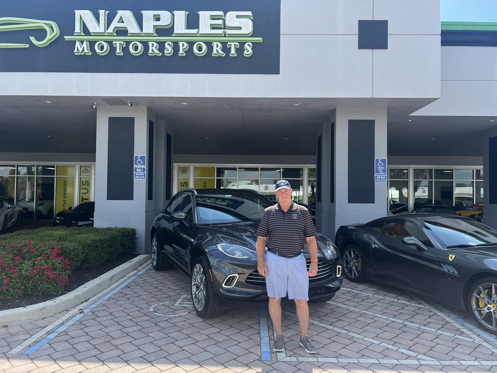 Used 2021 Aston Martin DBX for sale Sold at Naples Motorsports Inc - Morgan of Naples in Naples FL 34104 1