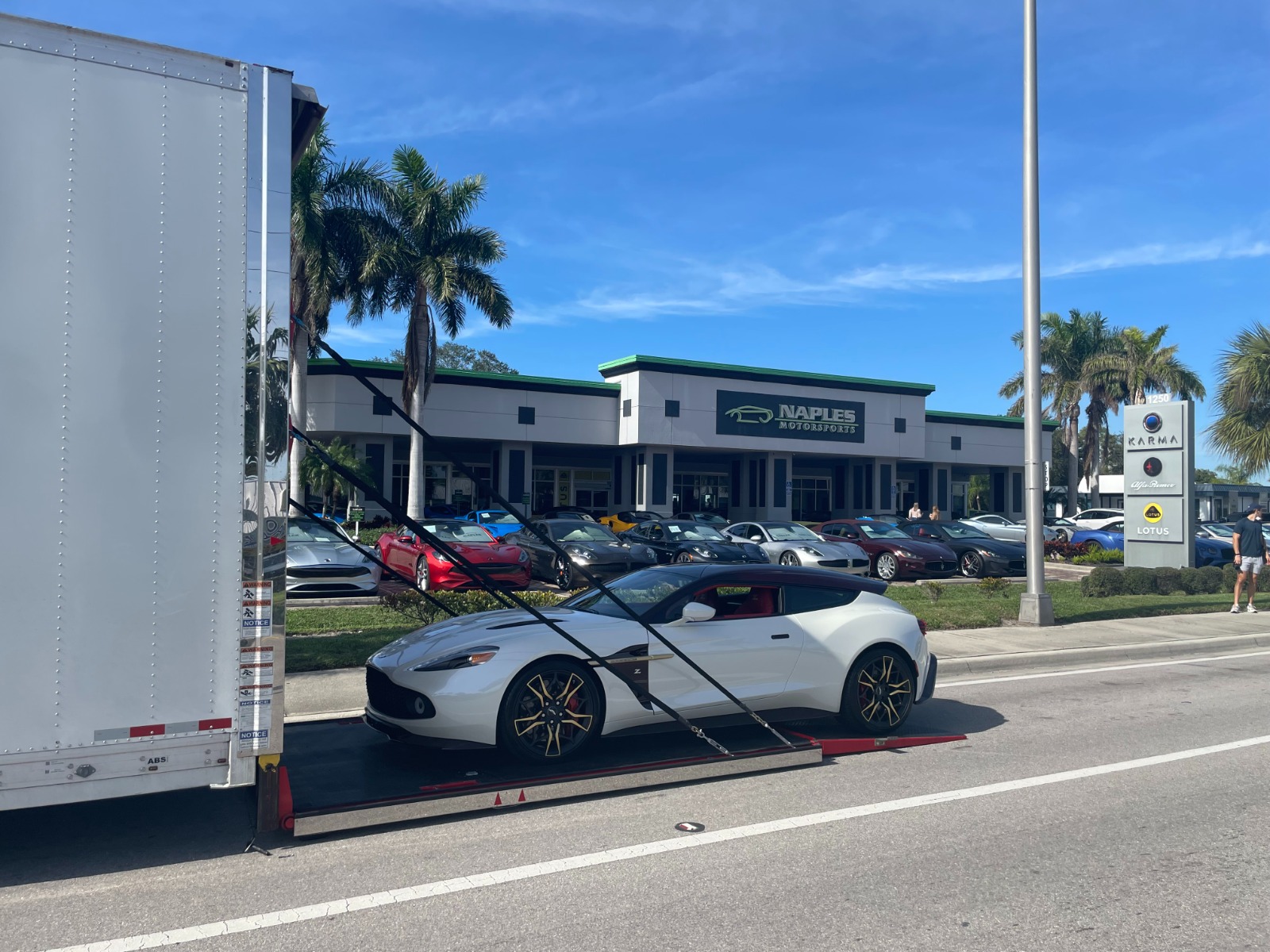 Used 2019 Aston Martin Vanquish Zagato Shooting Brake for sale Sold at Naples Motorsports Inc - Morgan of Naples in Naples FL 34104 1