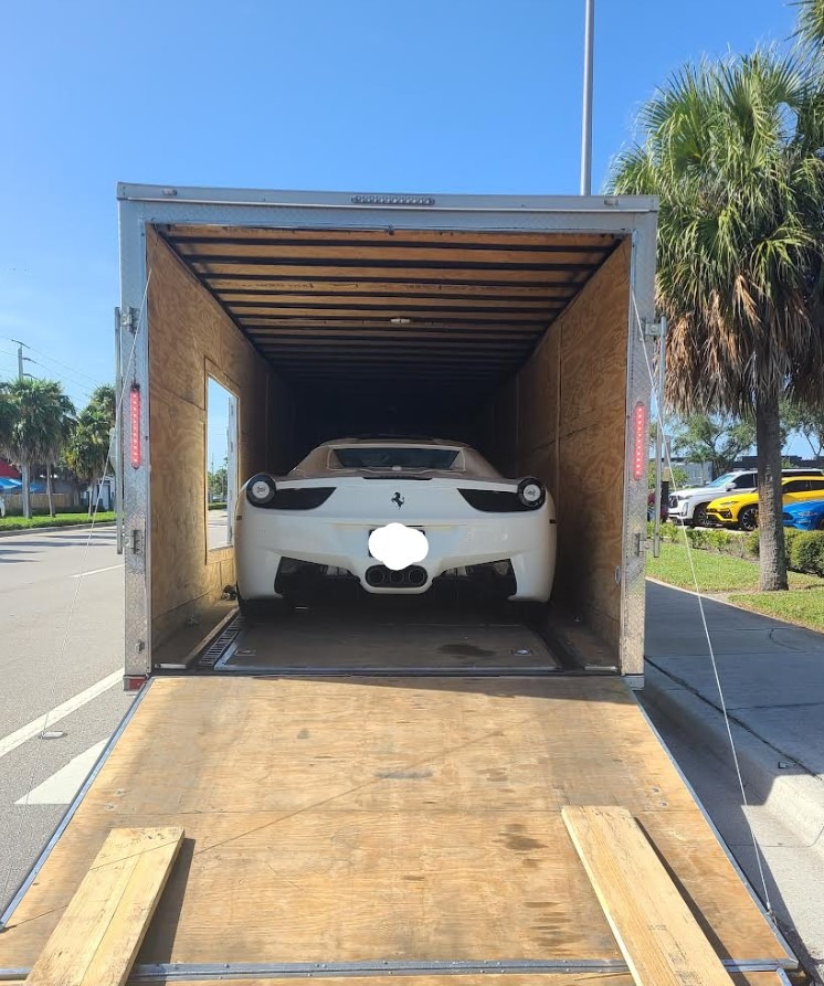 Used 2014 Ferrari 458 Italia Spider for sale Sold at Naples Motorsports Inc - Morgan of Naples in Naples FL 34104 1