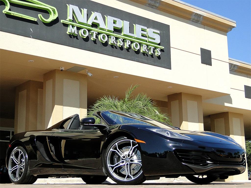 Used 2013 McLaren MP4-12C Spider for sale Sold at Naples Motorsports Inc - Morgan of Naples in Naples FL 34104 1