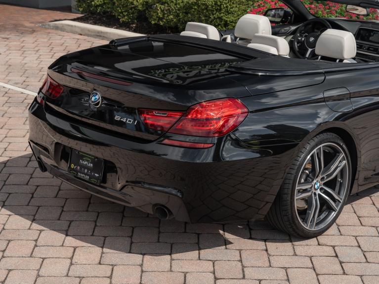 Used 2018 BMW 640i M Sport Convertible for sale Sold at Naples Motorsports Inc - Morgan of Naples in Naples FL 34104 4