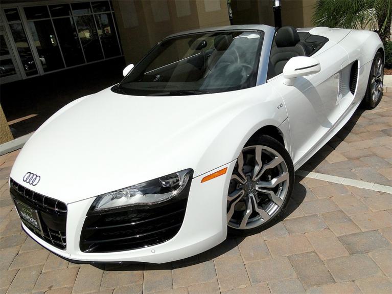 Used 2011 Audi R8 5.2 quattro Spyder for sale Sold at Naples Motorsports Inc - Morgan of Naples in Naples FL 34104 3