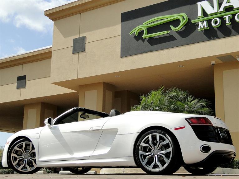 Used 2011 Audi R8 5.2 quattro Spyder for sale Sold at Naples Motorsports Inc - Morgan of Naples in Naples FL 34104 5