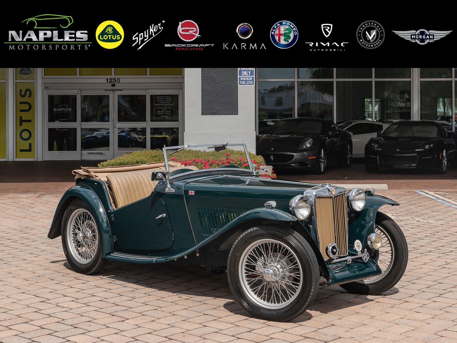 Used 1949 MG TC for sale Sold at Naples Motorsports Inc - Morgan of Naples in Naples FL 34104 1