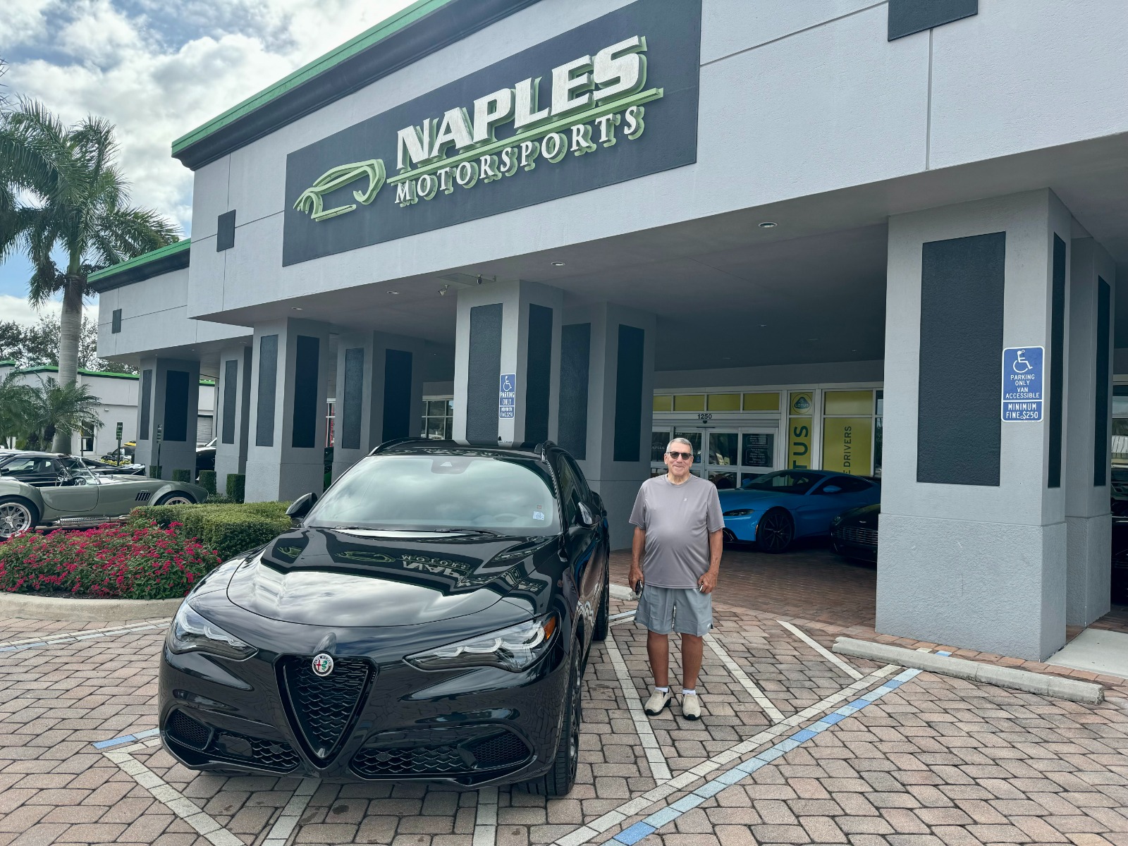 New 2024 Alfa Romeo Stelvio Competizione for sale Sold at Naples Motorsports Inc - Morgan of Naples in Naples FL 34104 1