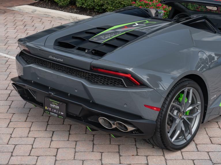 Used 2016 Lamborghini Huracan LP 610-4 Spyder for sale Sold at Naples Motorsports Inc - Morgan of Naples in Naples FL 34104 4