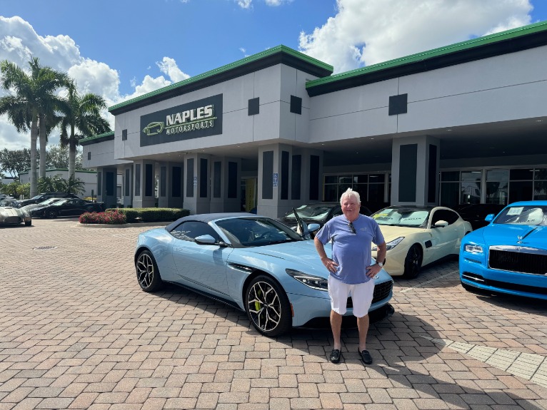 Used 2019 Aston Martin DB11 Convertible for sale Sold at Naples Motorsports Inc - Morgan of Naples in Naples FL 34104 1