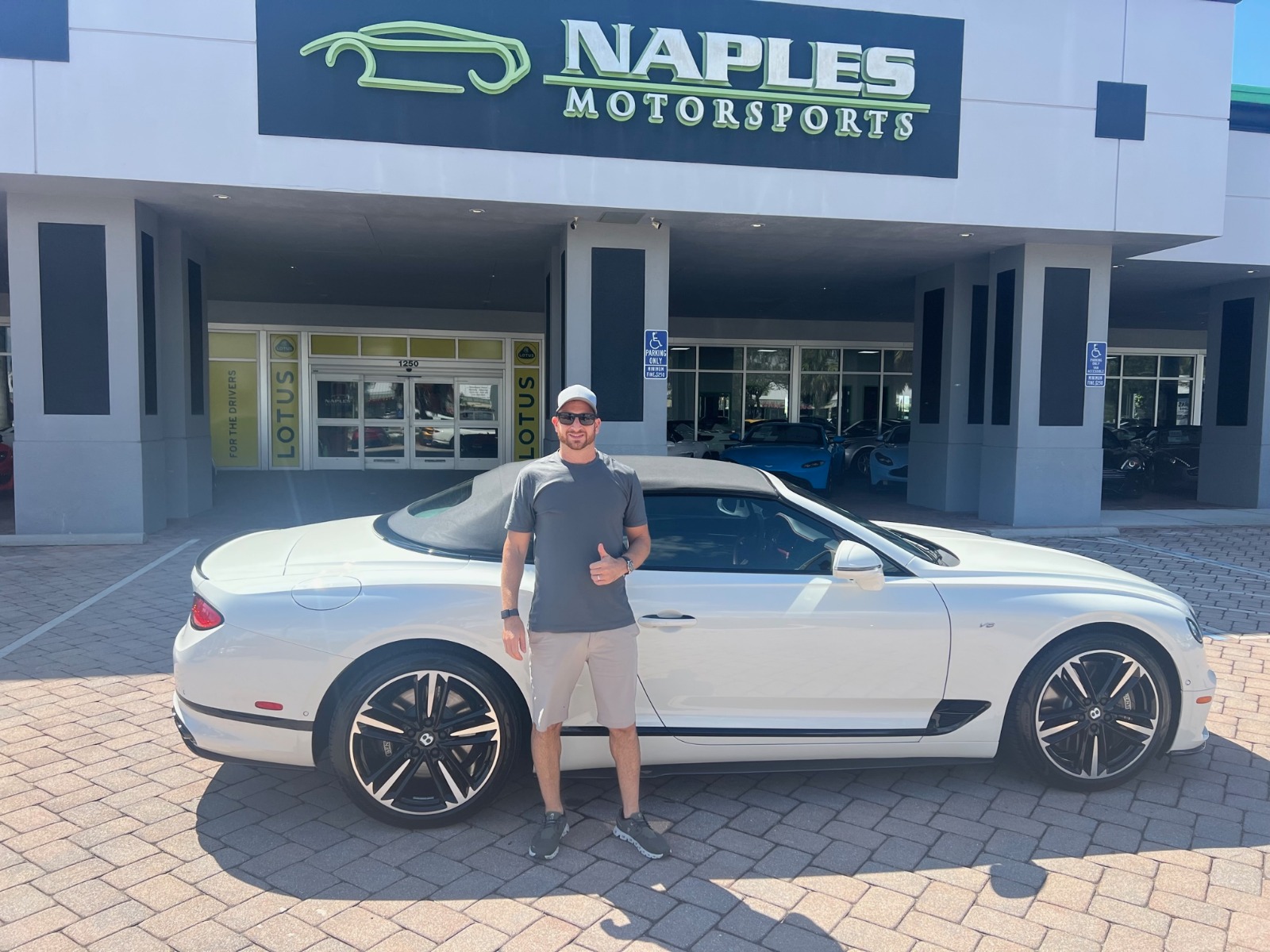 Used 2021 Bentley Continental GT V8 Convertible for sale Sold at Naples Motorsports Inc - Morgan of Naples in Naples FL 34104 1