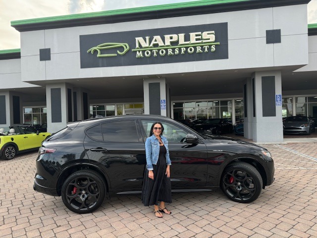 New 2024 Alfa Romeo Stelvio Veloce for sale Sold at Naples Motorsports Inc - Morgan of Naples in Naples FL 34104 1