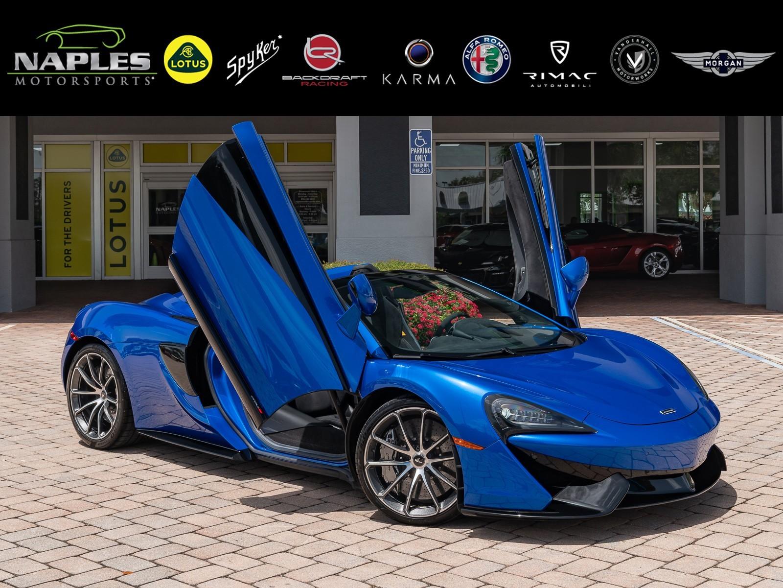 Used 2019 McLaren 570S Spider for sale Sold at Naples Motorsports Inc - Morgan of Naples in Naples FL 34104 1