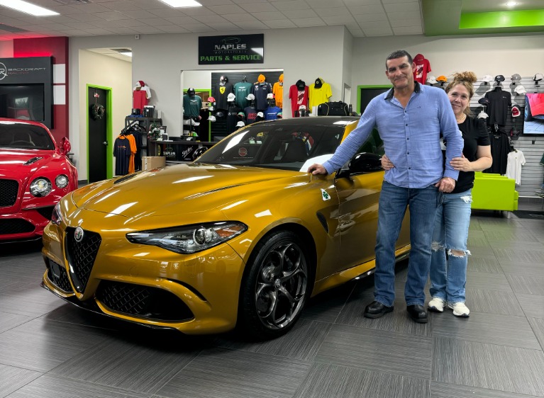New 2023 Alfa Romeo Giulia Quadrifoglio for sale Sold at Naples Motorsports Inc - Morgan of Naples in Naples FL 34104 1