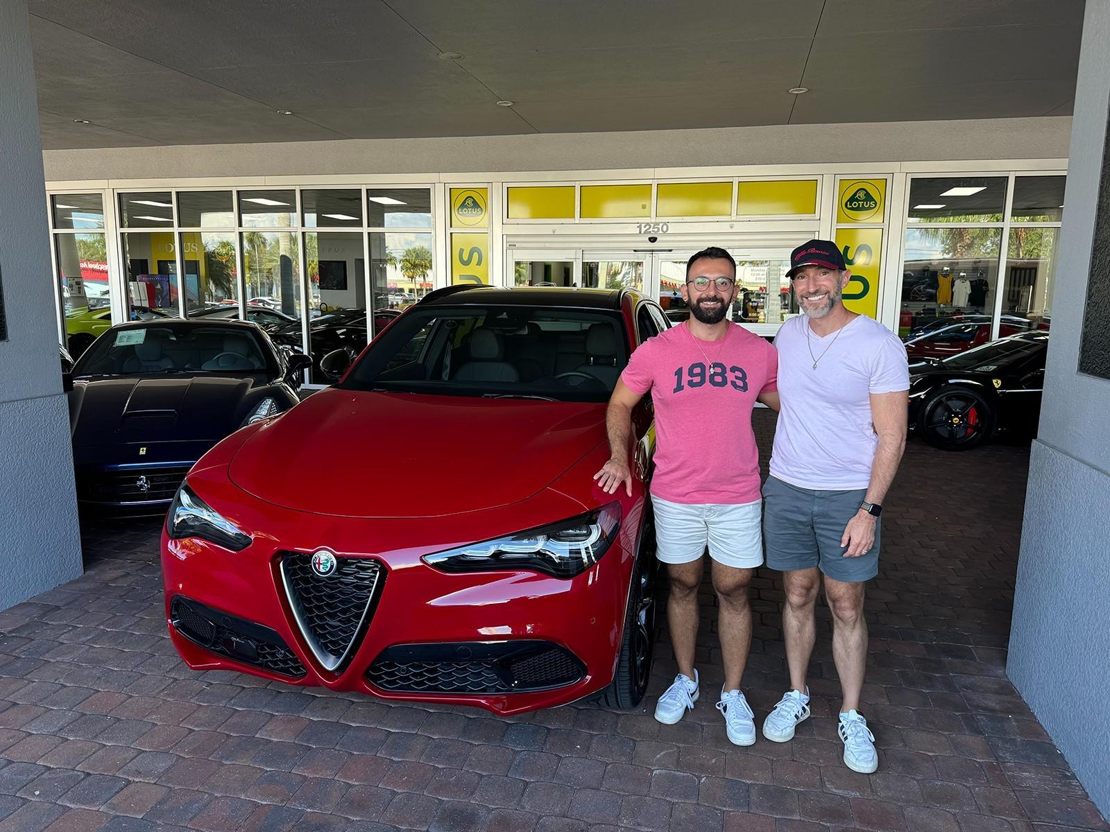 New 2024 Alfa Romeo Stelvio Ti for sale Sold at Naples Motorsports Inc - Morgan of Naples in Naples FL 34104 1