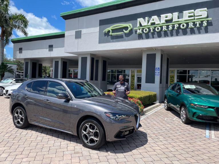 New 2024 Alfa Romeo Stelvio Ti for sale Sold at Naples Motorsports Inc - Morgan of Naples in Naples FL 34104 1