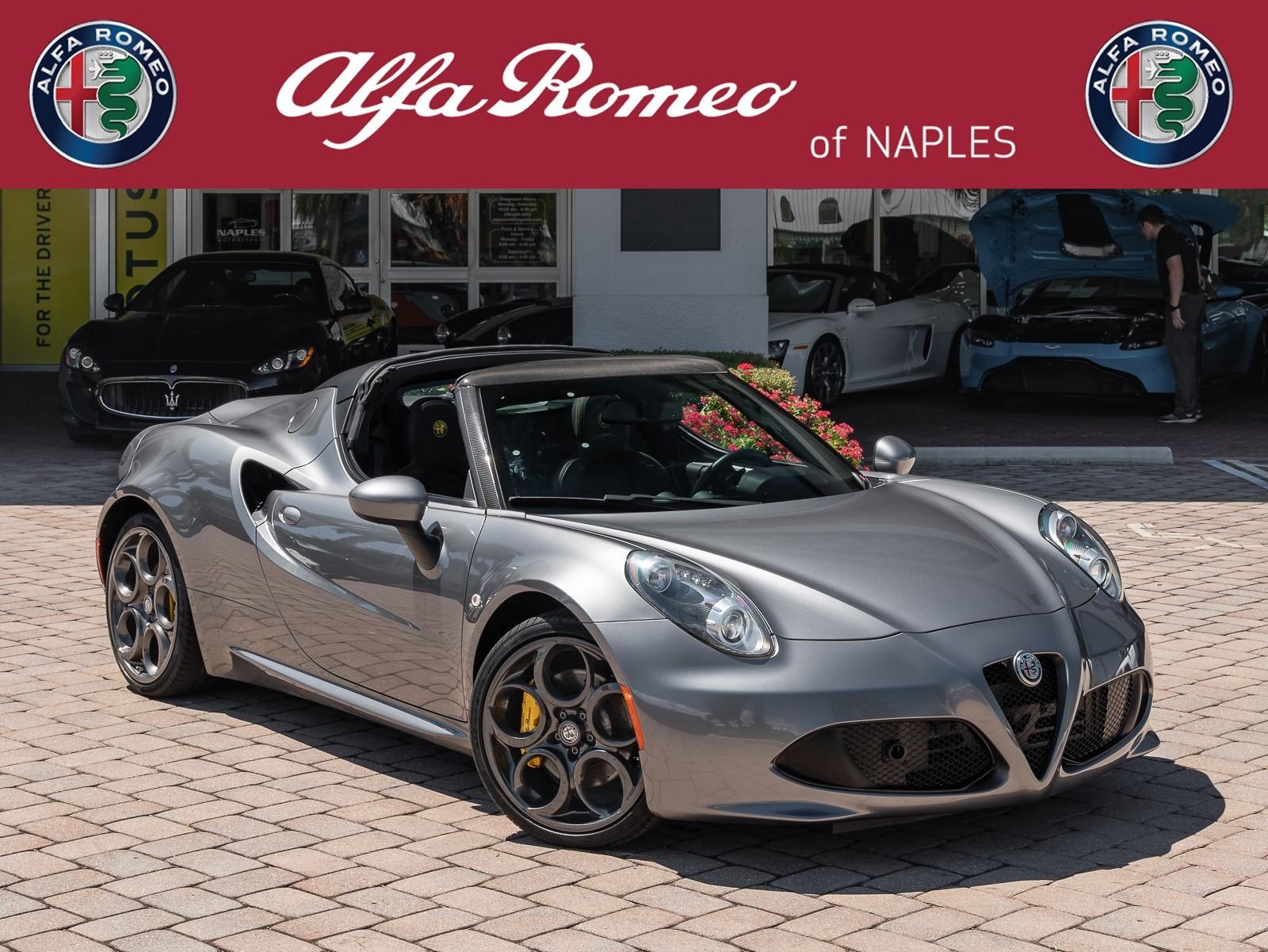 Used 2019 Alfa Romeo 4C Spider for sale Sold at Naples Motorsports Inc - Morgan of Naples in Naples FL 34104 1