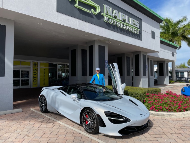 Used 2020 McLaren 720S Spider Performance for sale Sold at Naples Motorsports Inc - Morgan of Naples in Naples FL 34104 1