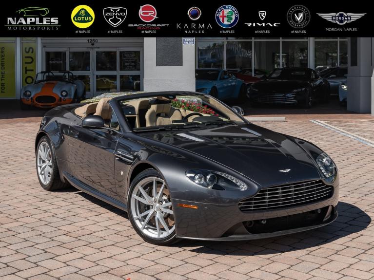 Used 2016 Aston Martin V8 Vantage Convertible for sale Sold at Naples Motorsports Inc - Morgan of Naples in Naples FL 34104 1