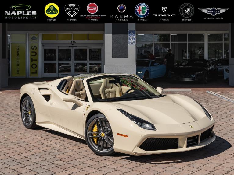 Used 2016 Ferrari 488 Spider for sale Sold at Naples Motorsports Inc - Morgan of Naples in Naples FL 34104 1