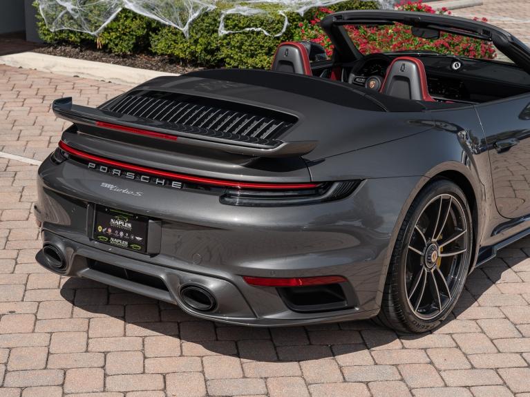 Used 2023 Porsche 911 Turbo S Cabriolet for sale Sold at Naples Motorsports Inc - Morgan of Naples in Naples FL 34104 4