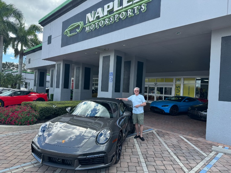 Used 2023 Porsche 911 Turbo S Cabriolet for sale Sold at Naples Motorsports Inc - Morgan of Naples in Naples FL 34104 1