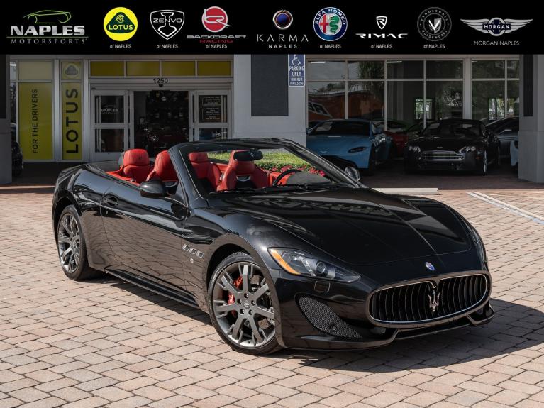 Used 2016 Maserati GranTurismo Convertible Sport for sale Sold at Naples Motorsports Inc - Morgan of Naples in Naples FL 34104 2