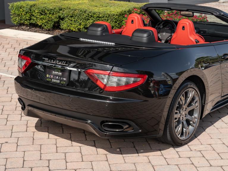 Used 2016 Maserati GranTurismo Convertible Sport for sale Sold at Naples Motorsports Inc - Morgan of Naples in Naples FL 34104 4
