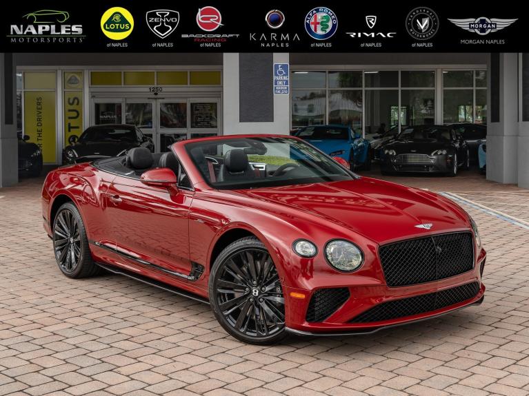 Used 2022 Bentley Continental GT Speed GT Speed for sale Sold at Naples Motorsports Inc - Morgan of Naples in Naples FL 34104 2