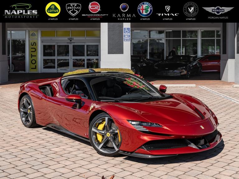 Used 2023 Ferrari SF90 Stradale HUGE MSRP $677k for sale Sold at Naples Motorsports Inc - Morgan of Naples in Naples FL 34104 2