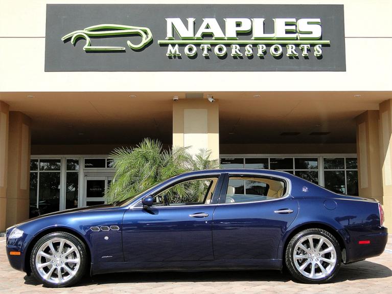 Used 2005 Maserati Quattroporte for sale Sold at Naples Motorsports Inc - Morgan of Naples in Naples FL 34104 3