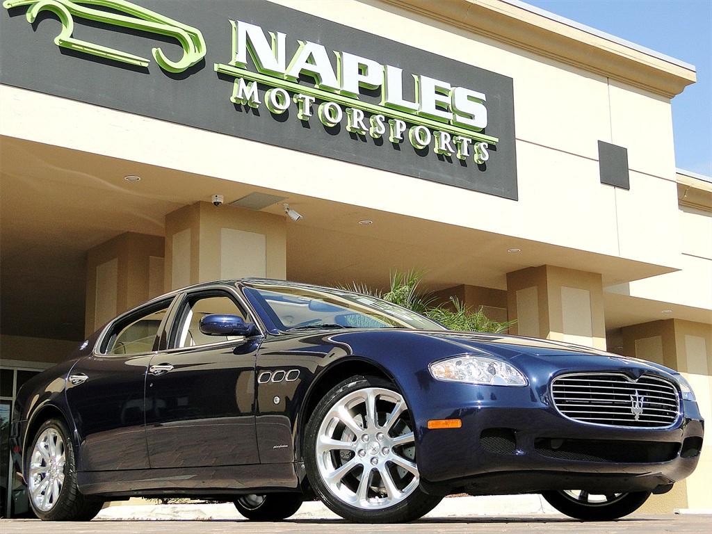 Used 2005 Maserati Quattroporte for sale Sold at Naples Motorsports Inc - Morgan of Naples in Naples FL 34104 1