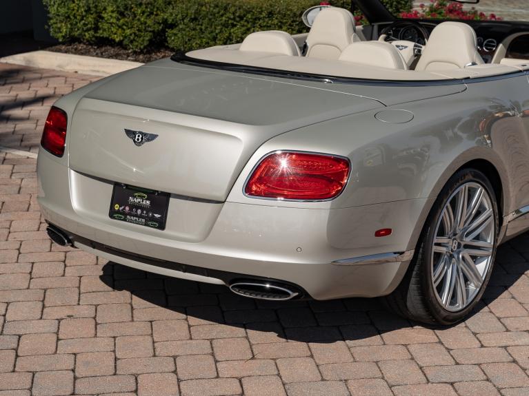 Used 2014 Bentley Continental GTC SPEED Speed for sale Sold at Naples Motorsports Inc - Morgan of Naples in Naples FL 34104 3
