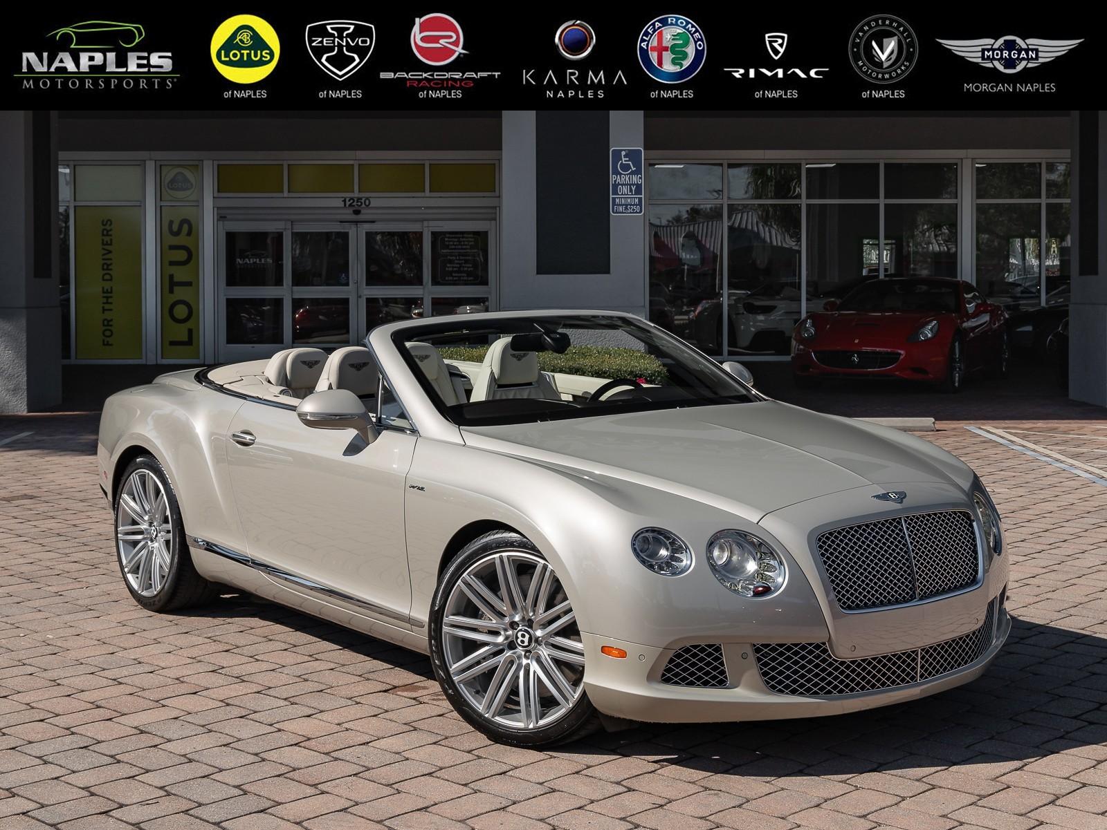 Used 2014 Bentley Continental GTC SPEED Speed for sale Sold at Naples Motorsports Inc - Morgan of Naples in Naples FL 34104 1