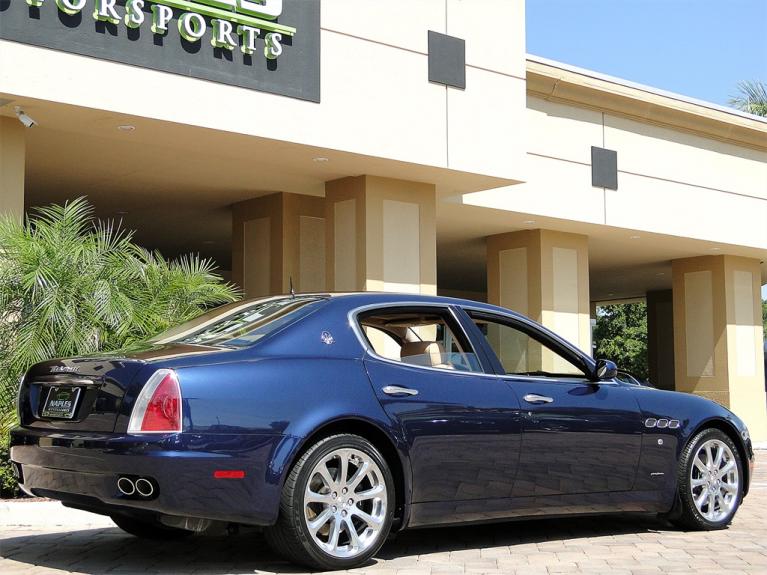 Used 2007 Maserati Quattroporte for sale Sold at Naples Motorsports Inc - Morgan of Naples in Naples FL 34104 3