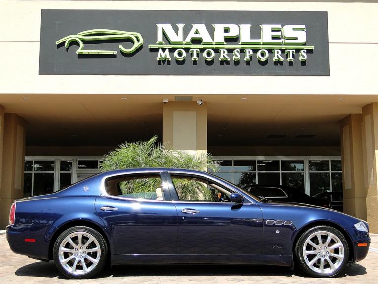Used 2007 Maserati Quattroporte for sale Sold at Naples Motorsports Inc - Morgan of Naples in Naples FL 34104 4