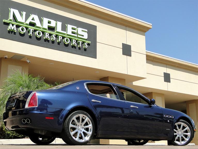 Used 2007 Maserati Quattroporte for sale Sold at Naples Motorsports Inc - Morgan of Naples in Naples FL 34104 5