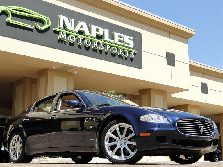 Used 2007 Maserati Quattroporte for sale Sold at Naples Motorsports Inc - Morgan of Naples in Naples FL 34104 1